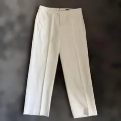 90sPolo by Ralph Laurenイタリア製リネンパンツ 白 - メルカリ