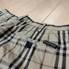 BURBERRY BLACK LABEL ノバチェックパンツ綿 スラックス 79