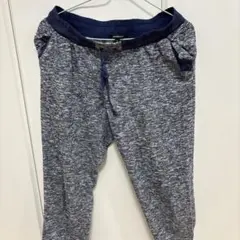 カジュアルパンツ M ネイビー グレー ヨガパンツ スポーツ 【M】