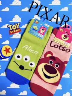 ‼️‼️即購入不可‼️‼️トイストーリー　靴下　ロッツォ ・エイリアン　2足セット