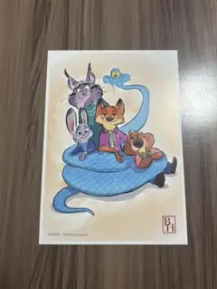 ズートピア2 入場特典　第6弾 プレミアムアートボード