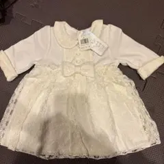 ホワイト レース ワンピース 70