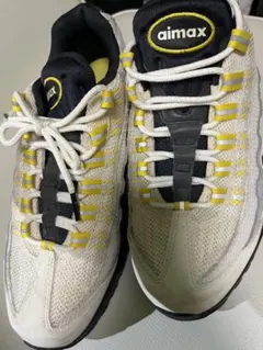 【新品未使用】Nike aimax グレー/イエロー シャツ Nike Air Max 95 グレー/イエロー スニーカー
