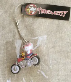 ハローキティ　tweety&kitty　バイク