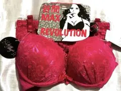 SANKEIピンク レース ブラジャーショーツセット C70 谷間MAX【新品】