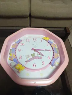 【希少】ハローキティエンジェル からくり時計 掛け時計