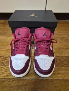 エアジョーダン1 ロー AIR JORDAN 1 LOW ノーブルレッド