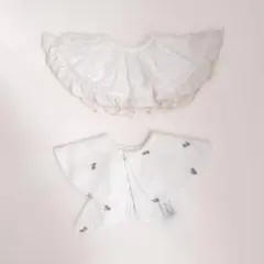 ハンドメイドスタイ　 ハンドメイド　スタイ　2点セット 付け襟 ベビースタイ