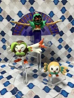 ポケモン　モンコレフィギュアNo.1362（モクロー　進化セット）