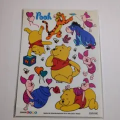 くまのプーさん ウィンドウデコ シールセット ディズニー