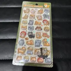 ボンボンドロップシール　和柄　柴犬　正規品