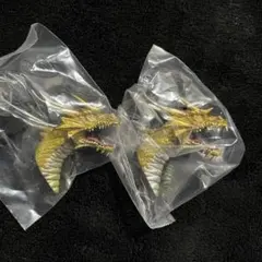 ゴジラ　一番くじ　G賞 モンスターヘッドマグネット　キングギドラ ×2