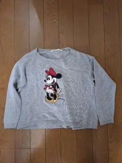 ユニクロDisney ミニーマウス刺繍 セーター 110
