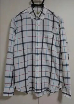 ユナイテッドアローズ BOW & ARROWS チェック柄長袖シャツ