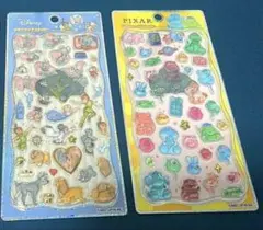 プチドロップステッカー　ディズニー　PIXAR ２枚セット