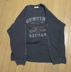 WEGO Genuine Oatman グレー ロングスリーブ トレーナー