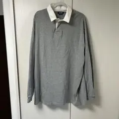 NAUTICA ノーティカ ラガーシャツ グレー