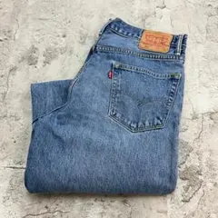 み*様 リーバイス550　デニムパンツ　古着　インディゴブルー　ライトインディゴ
