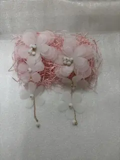ブライダルピアス　大ぶり　お花