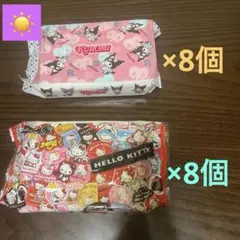 kaz様専用ハローキティ&クロミ ウエットティッシュ8個入→それぞれ1セットずつ