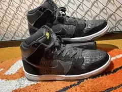 Nike SB ハイカットスニーカー ブラック/グレー