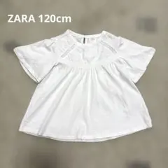 ZARA 6-7y 120cm 刺繍Tシャツ