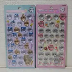 【国内正規品】ボンボンドロップシール ちいかわ/ちいかわ×ハチワレ×うさぎ計2枚