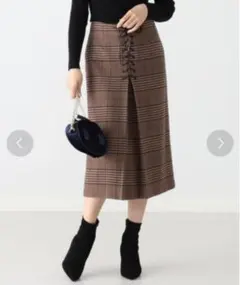 新品未使用◇ B:MING by BEAMS レースアップスカートのサムネイル