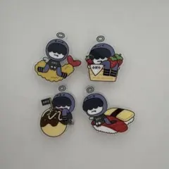 TXT フムニャリン プルバトゥ アクリルバッジ ご当地 限定 4個セット