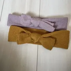 ニットヘアバンド 2色セット