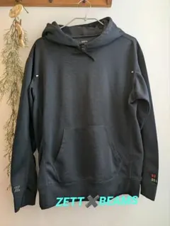 ZETT BEAMS DESIGN ダークネイビー パーカー M　明日まで！