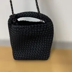 【美品✨】ステイトオブエスケープ エクリプス ハンドバッグ フリンジ 黒 ロープ 美品✨】ステイトオブエスケープ エクリプス ハンドバッグ フリンジ 黒