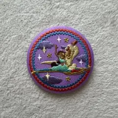 ディズニー刺繍缶バッジ