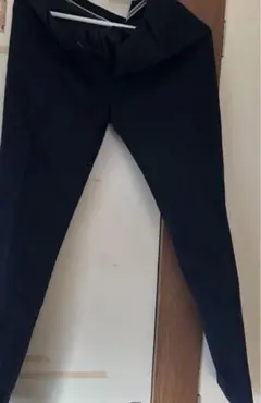 Perfect Suit Factory ネイビー チェック スラックス　ズボン