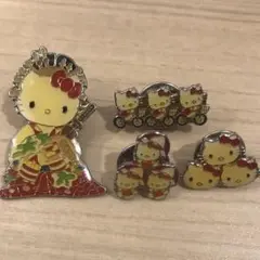 レトロ　キティちゃん　ピンバッジ