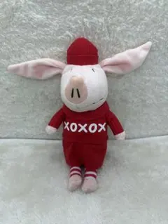 オリビア ぬいぐるみ 赤 XOXO