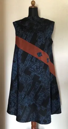 着物リメイク　ジャンパースカート