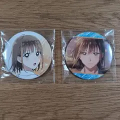 アオのハコ くじ引き堂 鹿野千夏 缶バッジ - メルカリ