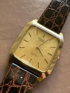 セイコー ドルチェ ヴィンテージ クォーツウォッチ 完動品 電池交換済 美品