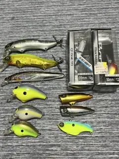 新品] [未開封] イマカツ エバーグリーン クランクベイト 7点セット