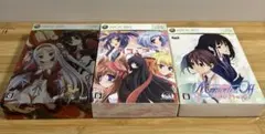 Xbox 360 ビジュアルノベル 限定版3本セット