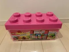 LEGO duplo ピンク収納ボックス
