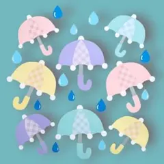 梅雨壁面飾り 立体パラソル壁面 傘壁面 6月壁面 ハンドメイド - メルカリ