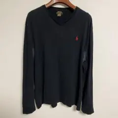 vネック 長袖カットソー