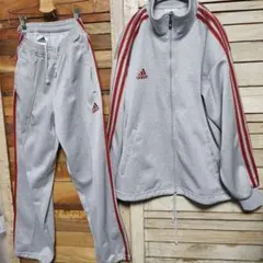 アディダス 万国旗タグ ジャージ 上下セット トラックジャケット ヴィンテージ