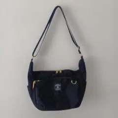 anello GRANDE　ショルダーバッグ　黒　金具ゴールド