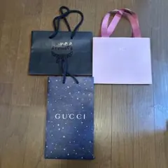MCM 4°C GUCCI ショップ袋 3点セットのサムネイル