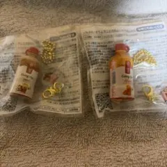 セブンイレブン ゴンチャ ミニチュアキーホルダー 2個セット