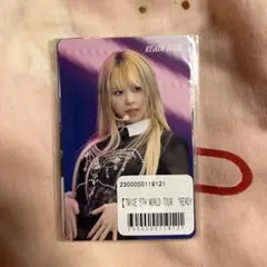 TWICEオンラインくじステッカー チェヨン2種セット