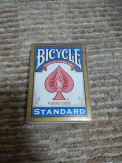 絶版オハイオ●ビンテージバイシクルニューファンバック オハイオ製】BICYCLE NEW FAN BACK 青【OHIO】 - メルカリ